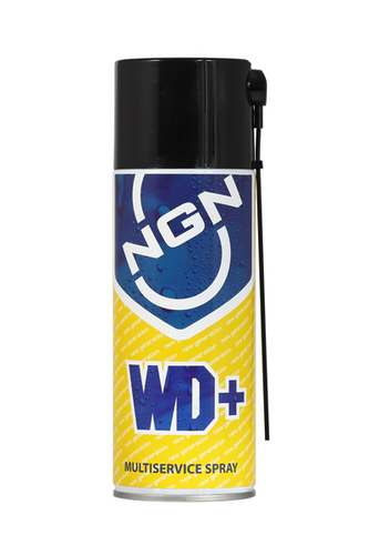 V0009 NGN GN WD+ MULTI SERVICE SPRAY многофункциональный спрей-смазка (0,4L);MULTI SERVICE SPRAY многофункциональный спрей-смазка 400ML