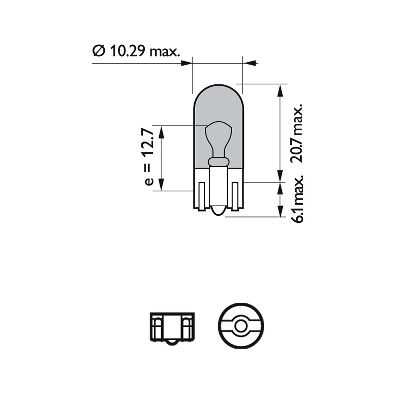 12961NBVB2 PHILIPS Лампа накаливания, фонарь указателя поворота;Лампа накаливания, фонарь освещения номерного знака;Лампа накаливания, задний гарабитный огонь;Лампа накаливания, oсвещение салона;Лампа накаливания, фонарь установленный в двери;Лампа накаливания, фонарь освещения багажника;Лампа накаливания, подкапотная лампа;Лампа накаливания, стояночные огни / габаритные фонари;Лампа накаливания, габаритный огонь;Лампа накаливания, стояночный / габаритный огонь;Лампа накаливания, фонарь указателя поворота;Лампа накаливания, oсвещение салона;Лампа накаливания, фонарь освещения номерного знака;Лампа накаливания, фонарь освещения багажника