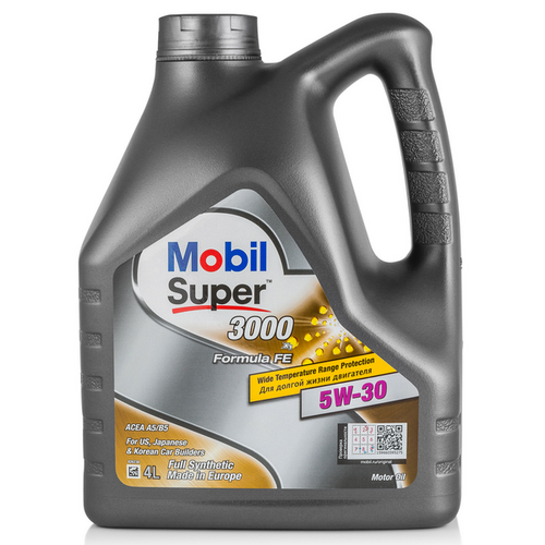 152564 MOBIL Масло моторное синтетика 5W-30 4 л.;Super 30;X1 Formula FE 5W30 (4L) масло моторное! синт. API SL/SN/CF, ACEA A5/B5