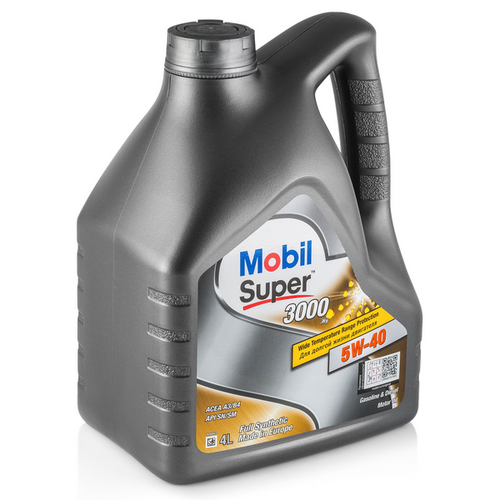 152566 MOBIL Super 30;X1 5W40 (4L) масло моторное! синт. API SN/SM/CF ACEA A3/B3/B4, MB 229.3