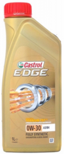 15334B CASTROL W30 (1L) EDGE FST A3/B4 масло моторное синт. api SL/CF, ACEA A3/B4, BMW LL-01, MB 229.3;Масло моторное синтетика 0W-30 1 л
