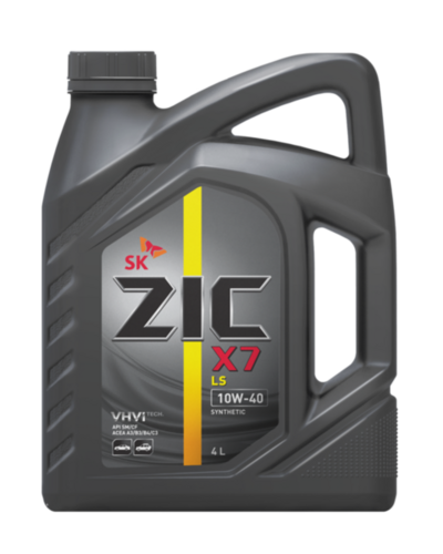 162620 ZIC X7 LS 10W40 (4L) масло моторное! синт. API SN/CF, ACEA C3, MB 229.31, RN 0700;Масло моторное синтетика 10w-40 4 л