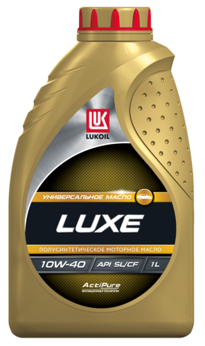 19187 LUKOIL Лукойл люкс 10W40 (1L) масло моторное! полусинт. API SL/CF;Масло моторное люкс 10W-40 (Полусинтетическое, 1л)