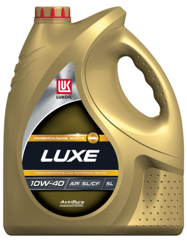 19299 LUKOIL Лукойл люкс 10W40 (5L) масло моторное! полусинт. API SL/CF;Масло моторное люкс 10W-40 (Полусинтетическое, 5л)