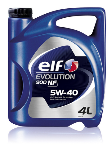 194873 ELF 5W40 EVOLUTION 900 NF (4L) масло моторное! ACEA A3/B4, API SL/CF, MB 229.3,VW 502.00/505.00;Масло моторное синтетика 5w-40 4 л