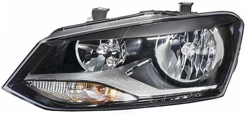 1EE247051011 HELLA Фара левая! VW Polo 09->;Основная фара