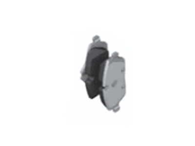34106888777 BMW Рем. комплект торм. накладок, безасбестовых 3' G20, G28, Z4 G29;Комплект тормозных колодок, дисковый тормоз
