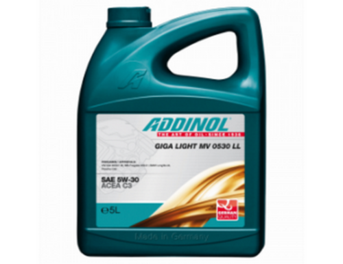 4014766241108 ADDINOL Масло моторное синтетическое Gig;Масло моторное синтетика 5W-30 5 л
