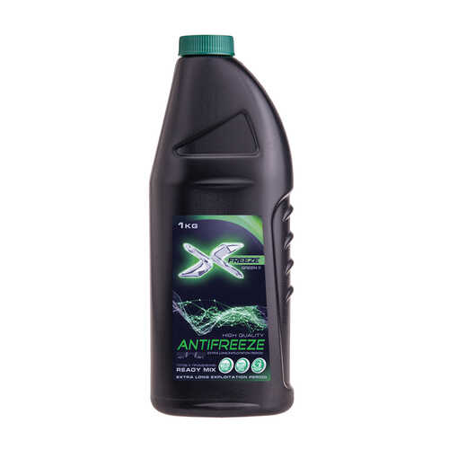 430206069 XFREEZE Антифриз Green готовый зеленый 1 кг;Антифриз Green, в п/э бут.1кг, (G11)