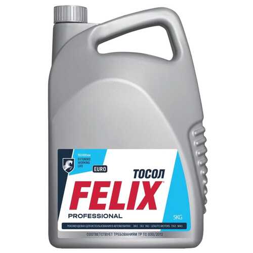 430207016 FELIX тосол! -35 EURO 5 kg;Ож FELIX -35 EURO 5кг