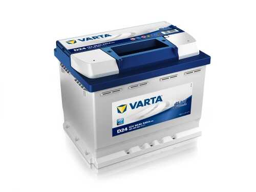 560408054 VARTA Аккумуляторная батарея! BLUE DYNAMIC 19.5/17.9 евро 60Ah 540A 242/175/190;Батарея аккумуляторная 60А/ч 540А 12В обратная полярн. стандартные клеммы;Стартерная аккумуляторная батарея