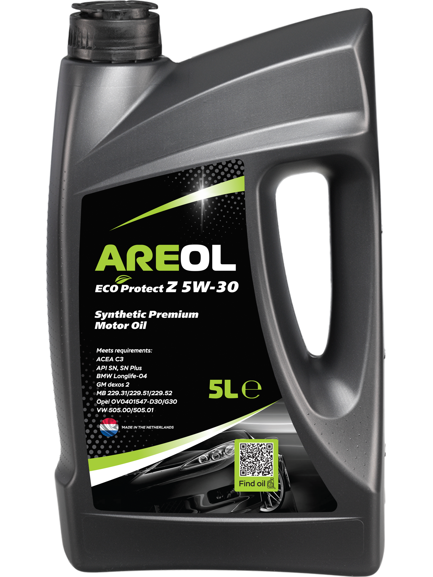 5W30AR006 AREOL ECO Protect Z 5W30 (5L) масло моторное! синт. acea C3,API SN,MB 229.51/229.52,VW 505.00/505.01