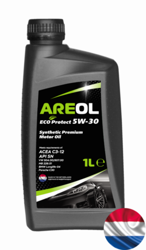 5W30AR018 AREOL ECO Protect 5W-30 (1L) масло моторное! синт. ACEA C3, API SN, VW 504.00/507.00, MB 229.51