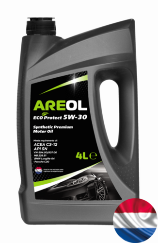 5W30AR019 AREOL ECO Protect 5W-30 (4L) масло моторное! синт. ACEA C3, API SN, VW 504.00/507.00, MB 229.51