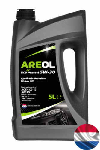 5W30AR020 AREOL ECO Protect 5W-30 (5L) масло моторное! синт. ACEA C3, API SN, VW 504.00/507.00, MB 229.51