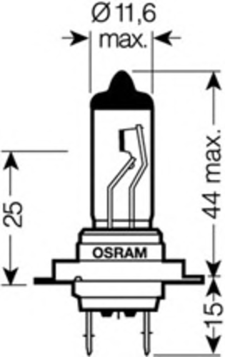 64210 OSRAM Лампа ближнего света н7 12V 55W / AUDI,FORD,OPEL,SEAT,SKODA,VW;Лампа ORIGINAL LINE! 1шт. (H7) 12V 55W PX26d качество ориг. з/ч (ОЕМ);Лампа накаливания, фара дальнего света;Лампа накаливания, основная фара;Лампа накаливания, противотуманная фара;Лампа накаливания;Лампа накаливания, основная фара;Лампа накаливания, противотуманная фара