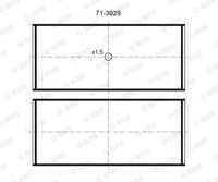 7139294STD GLYCO вкладыши шатунные к-кт! STD (4) Audi 80-A6, VW Caddy/Golf/Jetta/Passat 1.5-2.0 80>;Шатунный подшипник