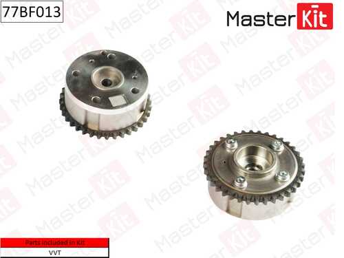 77BF013 MASTERKIT Шестерня распредвала! с рег. фаз VAG CAXC,CMSA,CNVA