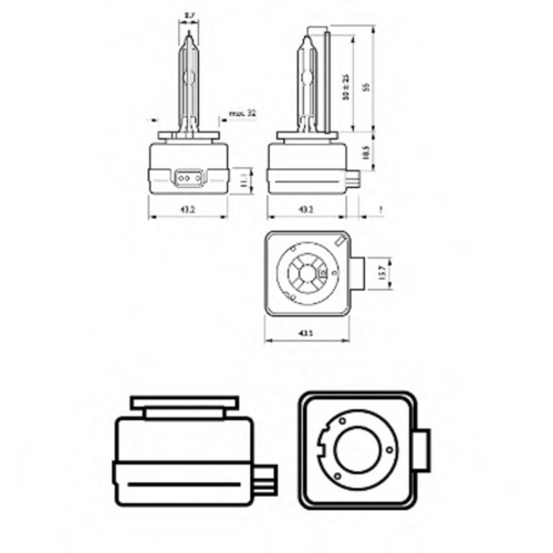 85415VIS1 PHILIPS Лампа накаливания