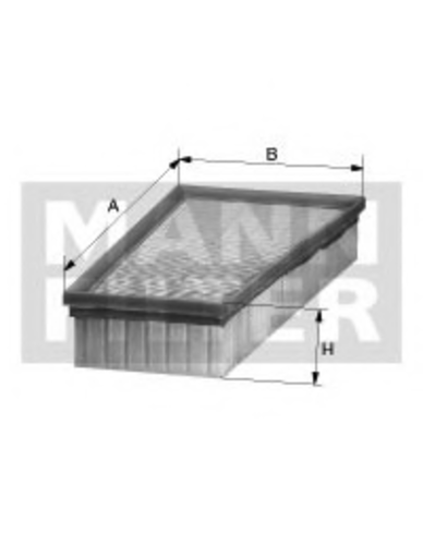 C24332 MANNFILTER Воздушный фильтр