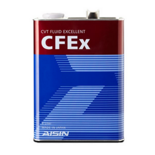 CVTF7004 AISIN Масло для автомат. коробок CFEX CVT FLUID EXCELLENT, 4L;Масло трансм., 4л