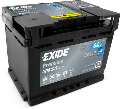 EA640 EXIDE Стартерная аккумуляторная батарея
