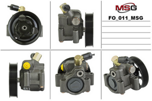 FO011 MSG Насос ГУР новый FORD FIESTA 1995-2001,FORD KA 1996-2008,FORD PUMA 1997-2001;Насос ГУР FORD FIESTA 1995-2001,FORD KA 1996-2008,FORD PUMA 1997-2001