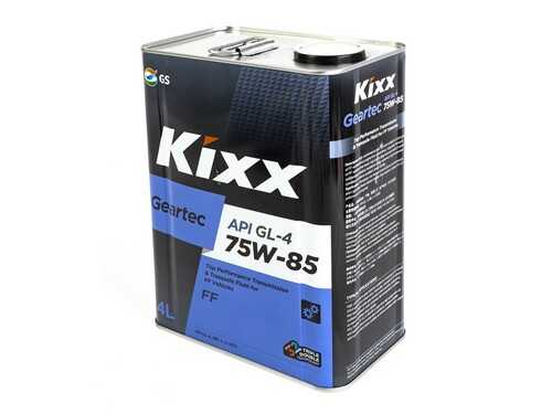L271744TE1 KIXX Масло трансмисс. GEARTEC GL-4 75W-85 4L (GEAR OIL HD);Масло трансм. МКПП полусинтетика, 75W-85 GL-4 4л