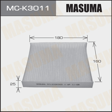 MCK3011 MASUMA Фильтр салона! Kia Soul 09>;Фильтр воздушный