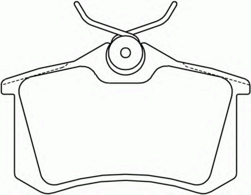P68024 BREMBO Комплект тормозных колодок, дисковый тормоз
