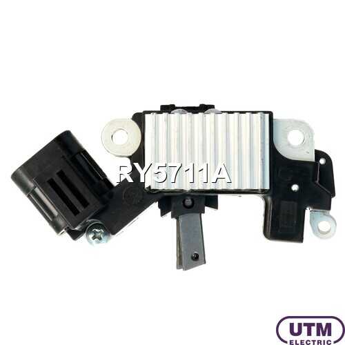 RY5711A UTM Регулятор генератора + щетержатель HYUNDAI ELANTRA III 2.0 CRDIXD2001-1991CCM D4EA/HYUNDA