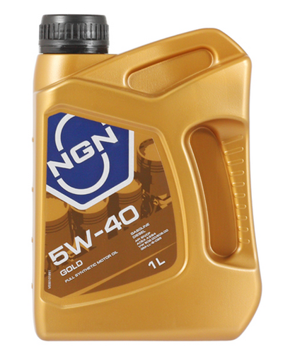 V172085602 NGN SAE 5W-40 SN/CF GOLD 1л (синтет. мотор. масло);Масло моторное синтетика 5W-40 1 л.;Масло моторное синтетическое 5W-40 GOLD SN/CF, A3/B4 1л