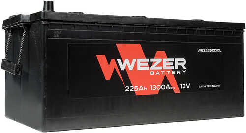WEZ2251300L WEZER Аккумуляторная батарея! 225Ah 1300A +слева 518/276/242