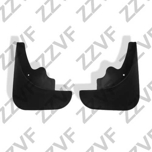 ZVXYFCS1016Z2 ZZVF Брызговики задние (КОМПЛЕКТ 2 шт.) FORD FOCUS 2007- (10216100/161018/0050837, китай);Брызговики задние комплект 2 шт